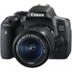 Canon EOS 750D (Black) Digital SLR Camera + KIT EF-M18-55mm f/3.5-5.6 IS STM